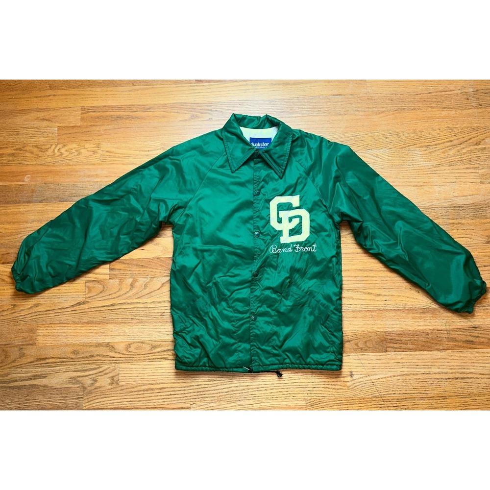 Ducks get Jacket Green Band Front Size S